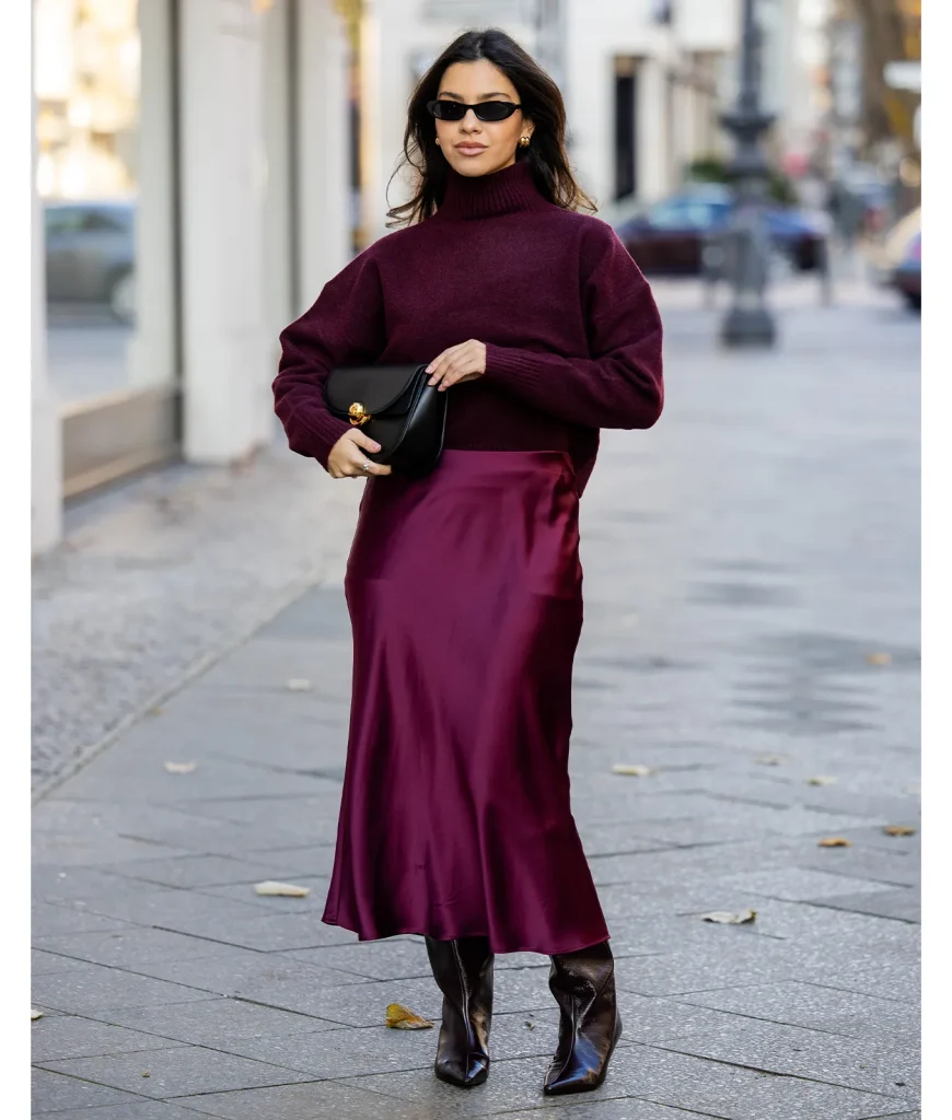 burgundi az ősz legnagyobb trendje