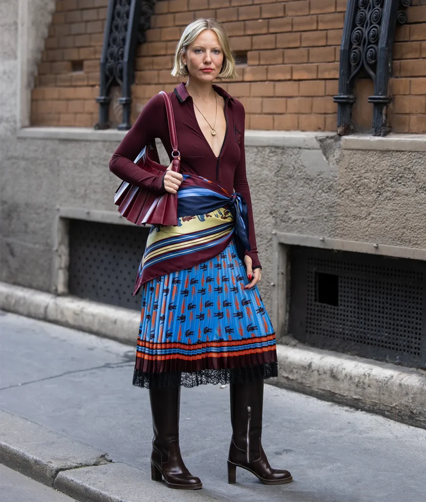 burgundi az ősz legnagyobb trendje