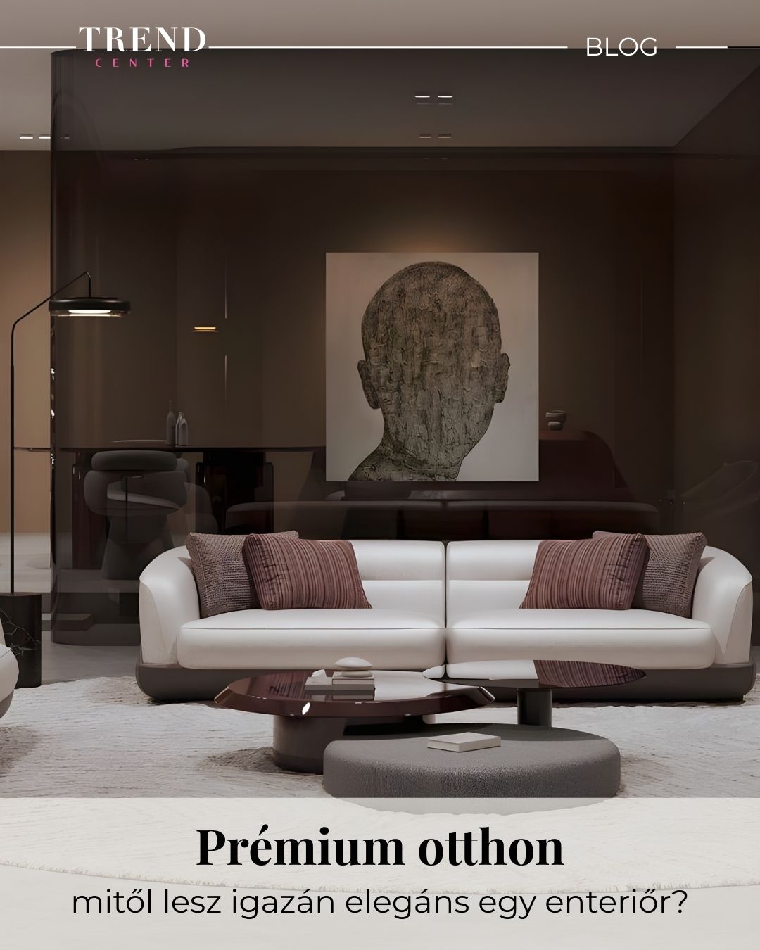 A prémium otthon egyik legfontosabb ismérve az anyaghasználat.